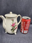 Vtg Porcelain Moss Rose Electric Tea Coffee Water Pot 6 1.2 Tall Untested Used. Price: $12.74.