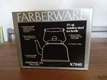 Vintage Farberware Tea Pot Stainless Steel Gooseneck K7040 - Euc Used. Price: $64.99.