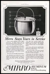 1920 Mirro Convex Kettle W/lid Antique Aluminum Cookware Kitchen Decor Print Ad Used. Price: $9.94.