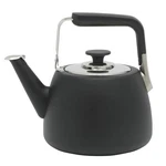 Sur Table Essentials Large 2 Qt Heavy Gauge Tea Kettle - Matte Black Open. Price: $52.47.