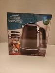 Brentwood KT-1792BK Stainless Steel Electric Kettle CUPS/1.7 Liters New!!. Price: $25.00.