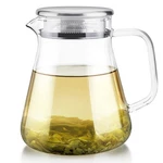 Teabloom One-touch Maker, 2-IN-1 Teapot 27 Oz / 800 Ml 2-3 Cups, Clear New. Price: $48.99.