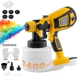 Paint Sprayer 1000W High Power Electric Gun With Adjustable New. Price: $30.99.