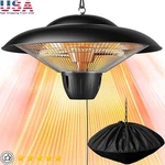 Waterproof 1500W Infrared Electric Hanging Patio Heater Outdoor Safety Tips New. Price: $142.40.