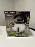 Nwb Arcosteel 3QT Whistling Tea Kettle New. Price: $34.00.