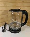 Chefman Glass 1.8L Electric Kettle Model RJ11-17-GOPP 1100W Ships From Usa Used. Price: $15.99.