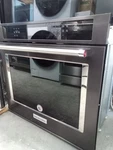 Kitchenaid KOSE500EBS 30 Inch Single Convection Electric Wall Oven Open. Price: $929.90.