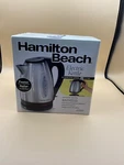 Hamilton Beach Stainless Steel Electric Kettle 1.7 Liter 40880E Sealed Box New. Price: $39.00.