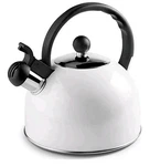 Ibili Cafeteria Silbante 2.5L Whistling Kettle, Brand New, White. Price: $20.00.