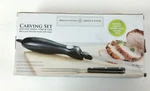 Electric Carving Knife Bella Cucina Artful Food Fork Case Set Open. Price: $15.84.