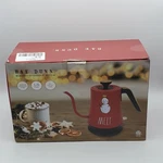 Rae Dunn Stainless Steel Melt Snowman Electric Tea Kettle Nib Open. Price: $39.99.