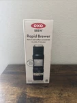 Oxo Rapid Brewer Portable Coffee Maker Fast Manual Hot & Cold Open Box. Price: $39.99.