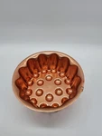 Vintage Round Copper Food/jello Mold Pan W/ Bubble Bottom 4 Cups #easter Used. Price: $9.98.
