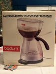 Bodum Santos Electric Vacuum Coffee Maker With Timer (1.5 LITER/50 Fl. Oz) Used. Price: $175.00.