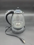 Capresso 259.03 H20 Plus 6-CUP Water Kettle Polished Chrome Used. Price: $22.00.