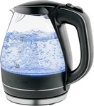 Ovente Electric Kettle, 1.5L Borosilicate Glass Countertop Water Heater And Boil New. Price: $37.99.