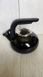 Circulon Whistling Tea Kettle Black Enamel Finish 1.5 Quarts (6 Cups) Used. Price: $17.97.