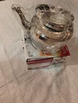 Casati Stainless Steel Tea Kettle 1.5L Model 7223-15 Nib New. Price: $34.99.