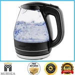 Ovente KG83B 1.5L Electric Kettle Glass, Black, Fast Boil, Auto Shut-off New. Price: $20.99.