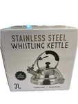 New Willow & Everett Stainless Steel Whistling Kettle 3L Tea Strainer. Price: $34.19.