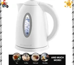 Ovente Electric Kettle, 1.7L Fast Boiling Water Heater For Coffee Tea, Bpa New. Price: $24.40.