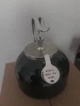 Kate Spade New York Make It Pop Metal Kettle, Green Used. Price: $35.00.