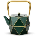 Toptier Cast Iron Teapot, Stovetop Safe Japanese Kettle, Diamon... New. Price: $110.99.
