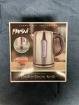 Parini Stainless Steel Cordless Electric Kettle - New. Price: $13.00.