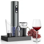 Newise Rechargeable Electric Wine Gift Set: Opener, Aerator, Vacuum. Price: $63.66.