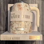 Dwell Studio Cordless Electric Water Kettle 1.7L 1500W White/gold Auto Shut-off New. Price: $84.95.