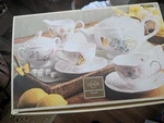 Lenox Butterfly Meadow Porcelain 9 Pc Beautiful Tea Set. Brand New Original Box. Price: $125.00.