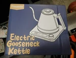Gooseneck Electric Kettle, Variable Temp Control With 5 Presets Adjustable Nib New. Price: $49.99.
