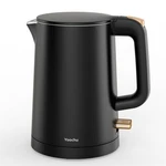 Small Electric Kettle, 0.8L Water Boiler & Heater, 1000W Hot Tea Pot, Double Wal New. Price: $29.99.