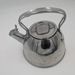 All-clad Stainless Steel Stove Top Tea Kettle Induction Compatible 2 Qt Silver Used. Price: $55.00.