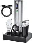Electric Wine Opener With Accessories -rechargeable Bottle Set New. Price: $54.64.