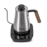 Brim 0.8L Gooseneck Kettle Wood Handle, Easy Brewing Pour Over Coffee New. Price: $37.99.