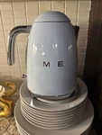 Smeg KLF03PBUS 50'S Style 1.7L Electric Kettle, Cup Capacity, Pastel Blue Used. Price: $80.00.