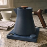 Fellow Corvo Ekg Pro Gooseneck Kettle Variable Temp Stone Blue Walnut New. Price: $149.99.