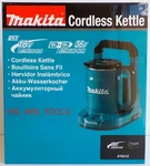 New In Box Makita XTK01Z 36V (18V X2) Lxt Cordless Kettle, Hot Water Tool Only. Price: $117.97.