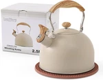 Lonffery Tea For Stove Top, 2.5 Quart Whistling Kettle, With Food Gra New. Price: $43.80.