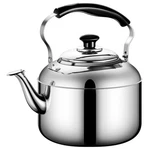 3.60 Quart Stainless Steel Whistling Tea Kettle For Stovetop With Ergonomic H... New. Price: $52.00.