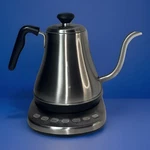 Willow & Everett Gooseneck Electric Kettle W/ Temperature Control, 1L - Silver Used. Price: $49.99.