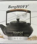 Nib Berghoff Cast Iron Teapot Neo Open. Price: $14.99.