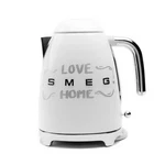 Smeg KLF03 Silver Electric Kettle By Roxana Frontini Series "love Sweet Home" Open. Price: $189.95.