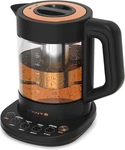 Viant Electric Kettle With Infuser. No Plastic Contact Water Hot Tea Open. Price: $99.00.
