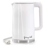 Megachef Tea Kettle White Electric Stainless Steel Double Wall Auto Shut Off New. Price: $39.19.