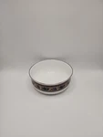 Mikasa "arabella" 7 1/4 Inch Metal Bowl -AZ008 Thailand Mint Condition Used. Price: $12.60.