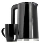 Megachef 1.8 Quart Stainless Steel Electric Tea Kettle Black New. Price: $62.45.