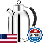 Ascot Electric Kettle Hot Water Tea Stainless Steel 1.5L 1500W Auto Shut- New. Price: $84.76.