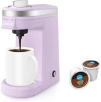 Chulux Mini Coffee Maker For Capsule, Single Serve Lavender New. Price: $66.99.